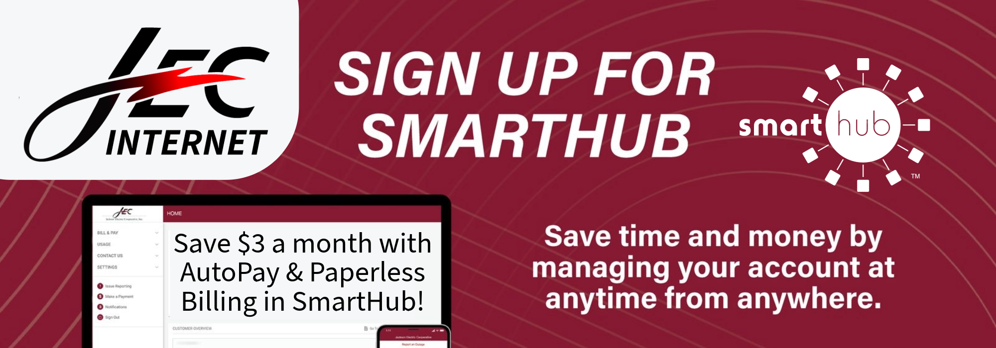Sign Up for Smarthub